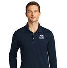 ODU UV Micro-Mesh Long Sleeve Polo Shirt- Navy