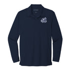 Old Dominion University, UV Micro-Mesh Long Sleeve Polo Shirt- Navy