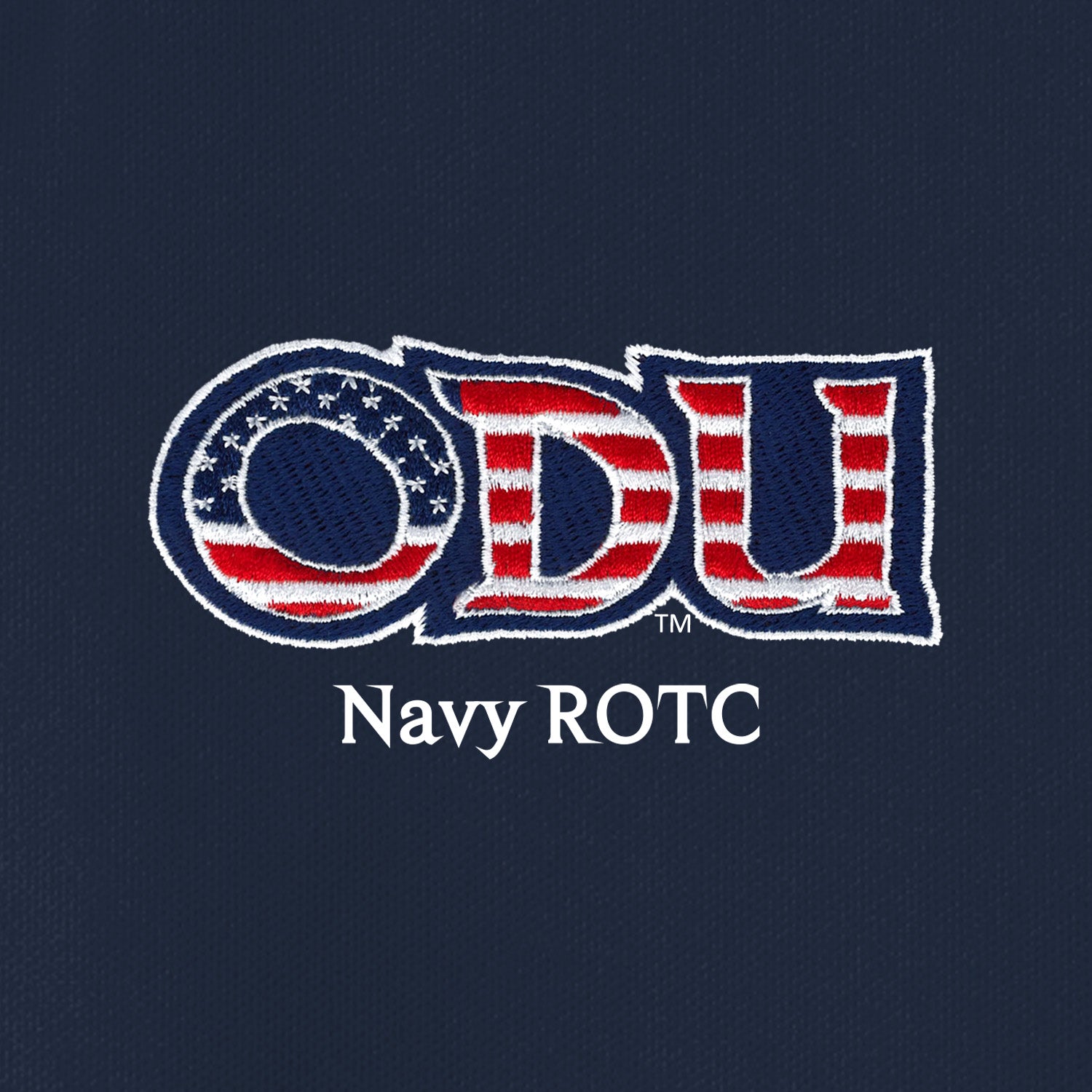 Old Dominion University, ODU - Navy ROTC, Port Authority® Dry Zone® UV Micro-Mesh Polo Shirt - Navy