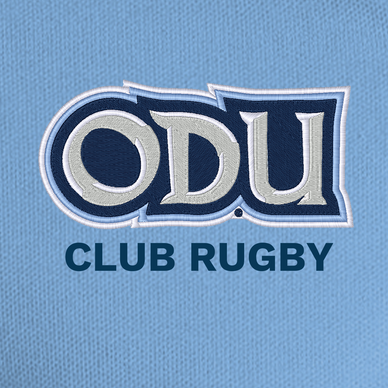 Old Dominion University, Club Sports - Rugby, Port Authority® Dry Zone® UV Micro-Mesh Polo Shirt - Hudson Blue