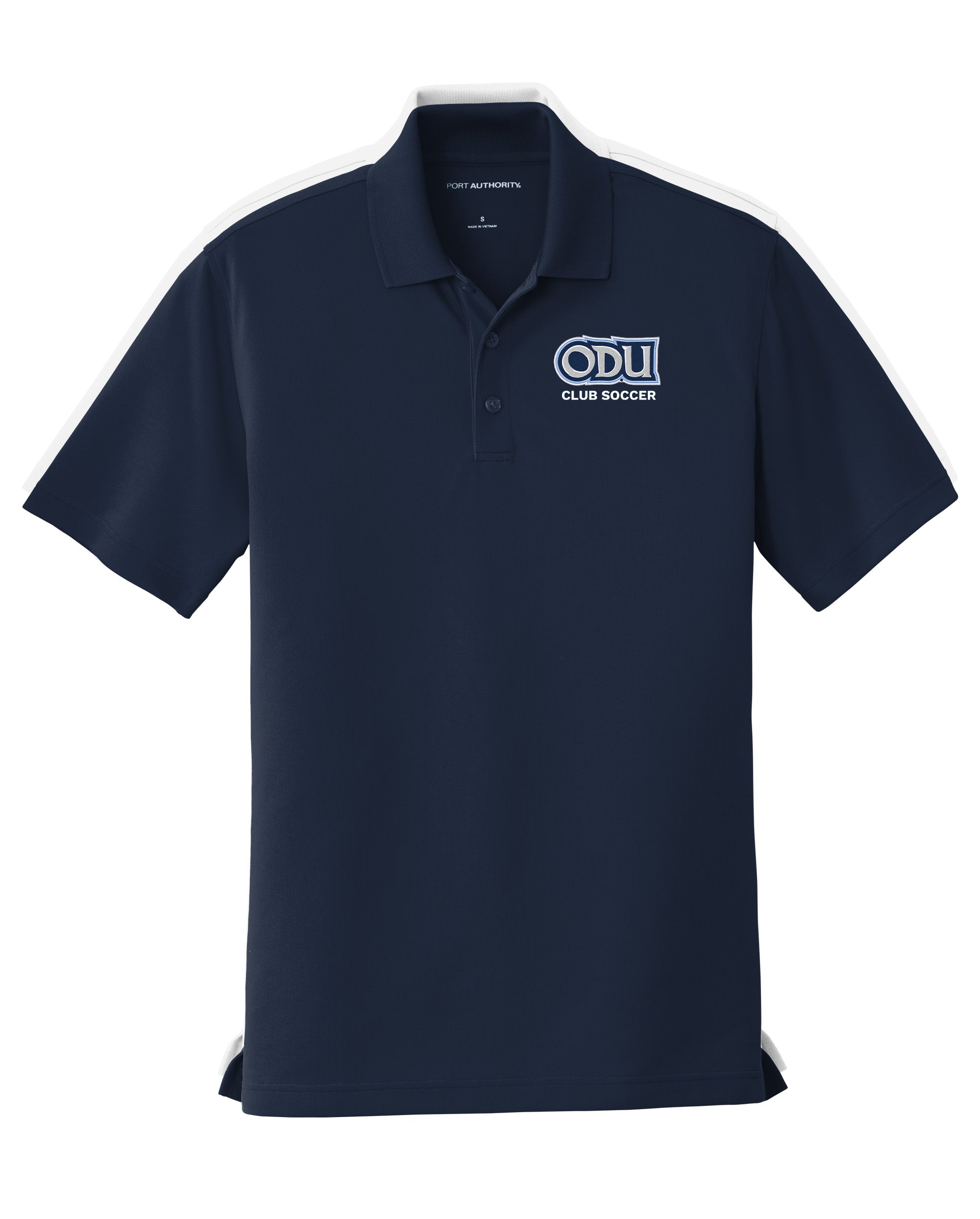 Old Dominion University, Club Sports - Soccer, Port Authority® Dry Zone® UV Micro-Mesh Polo Shirt - Navy
