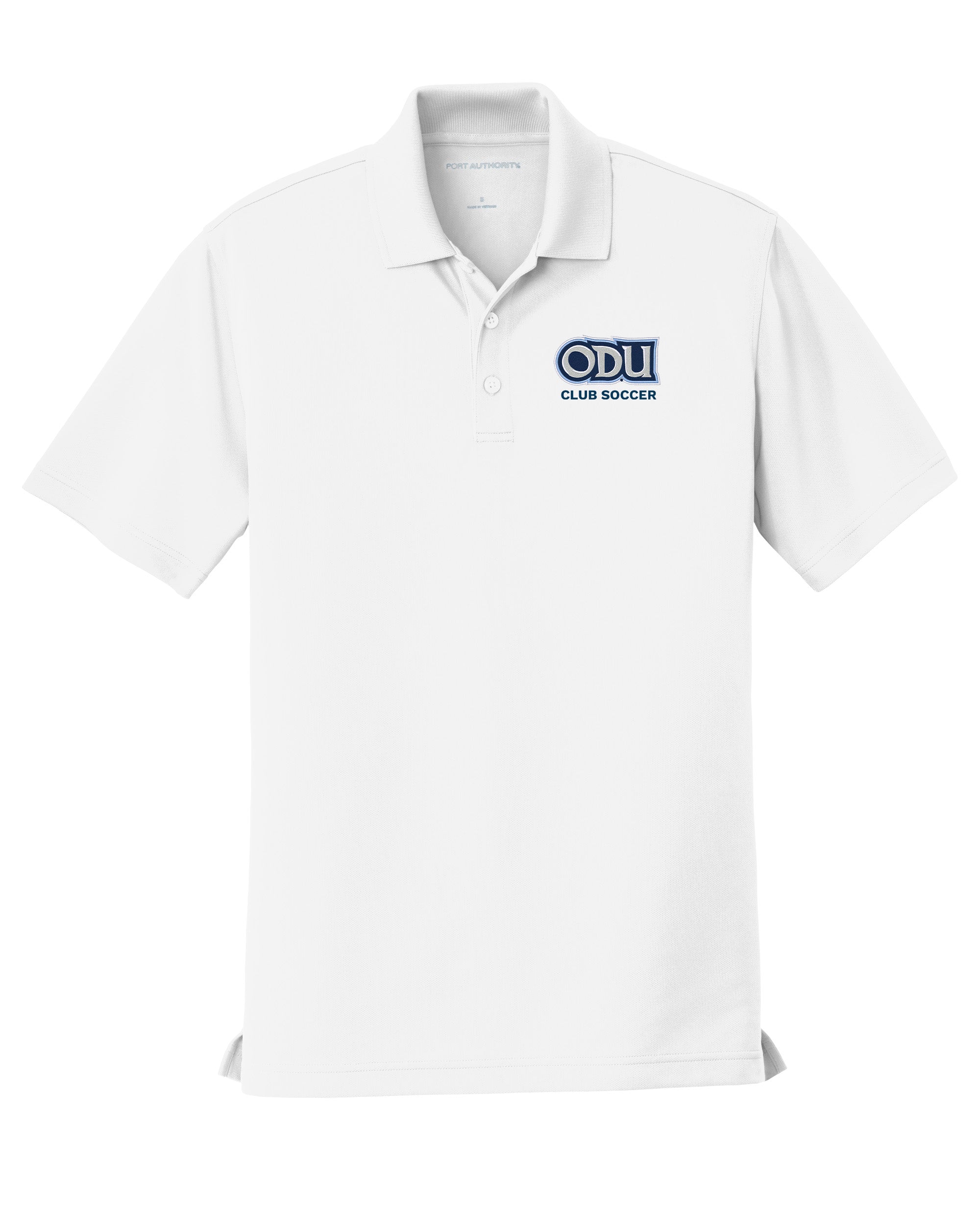 Old Dominion University, Club Sports - Soccer, Port Authority® Dry Zone® UV Micro-Mesh Polo Shirt - White