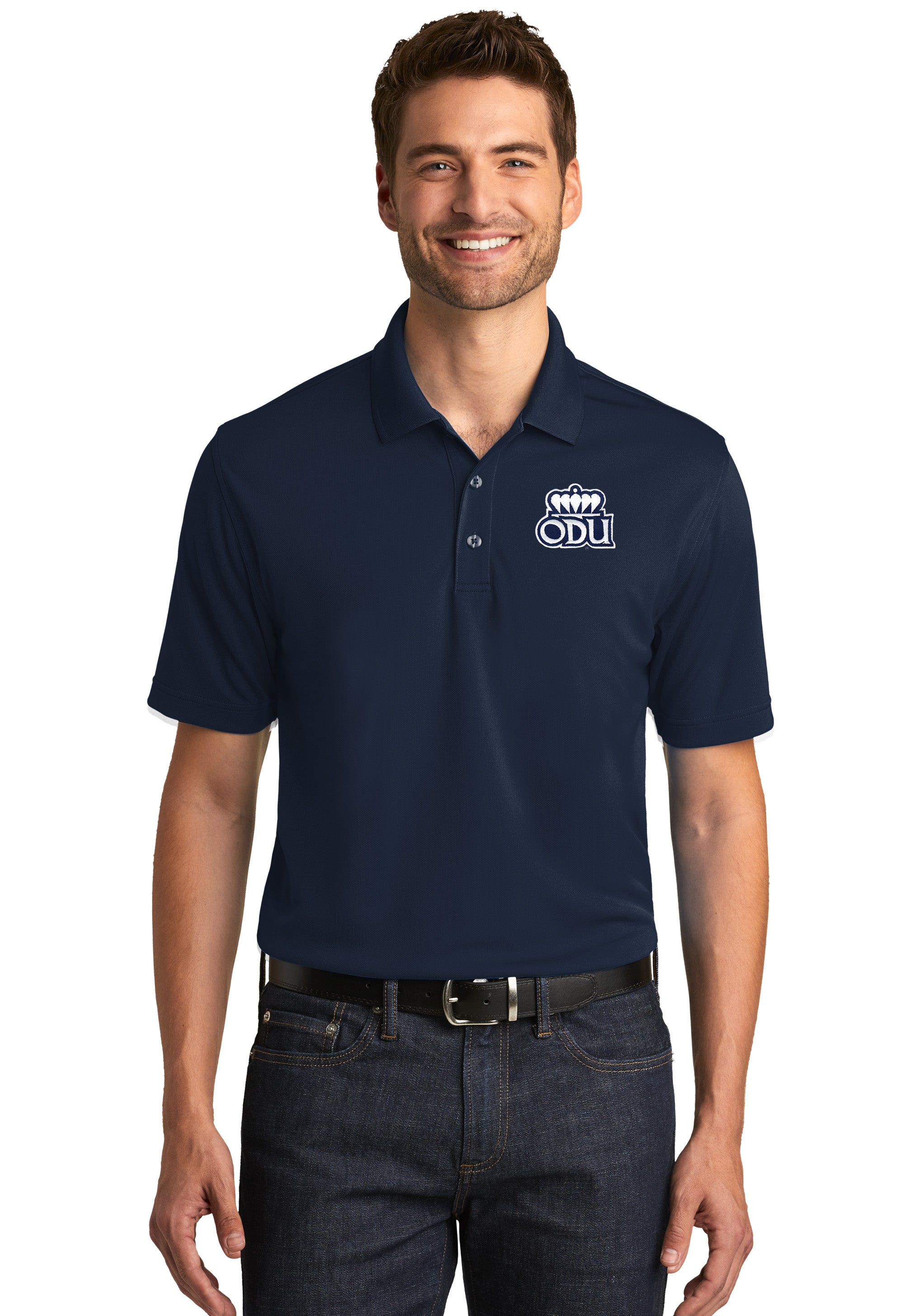 ODU Port Authority® Dry Zone® UV Micro-Mesh Polo-NAvy