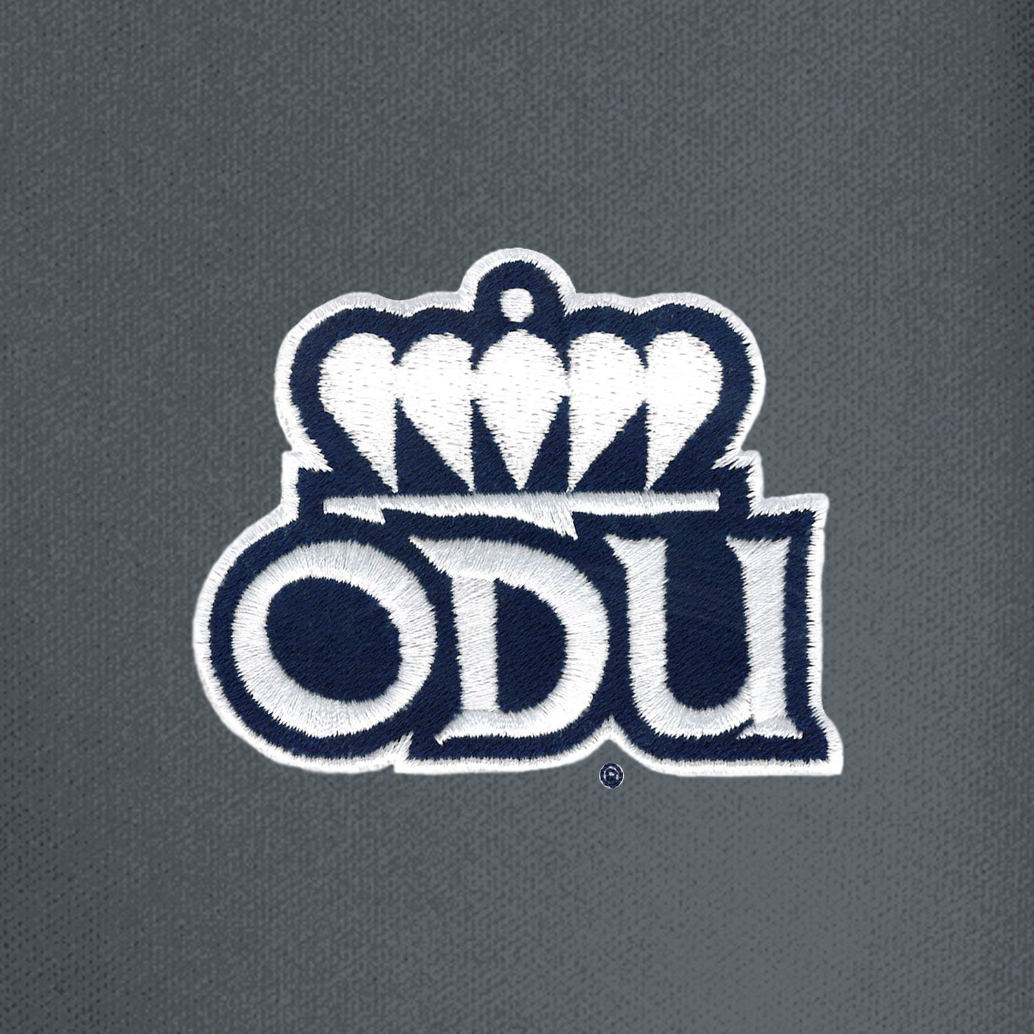 Old Dominion University, ODU Logo, Port Authority® Dry Zone® UV Micro-Mesh Tipped Polo Shirt- Graphite