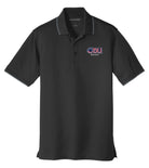 Old Dominion University, ODU Military - Navy ROTC, UV Micro-Mesh Tipped Polo - Black