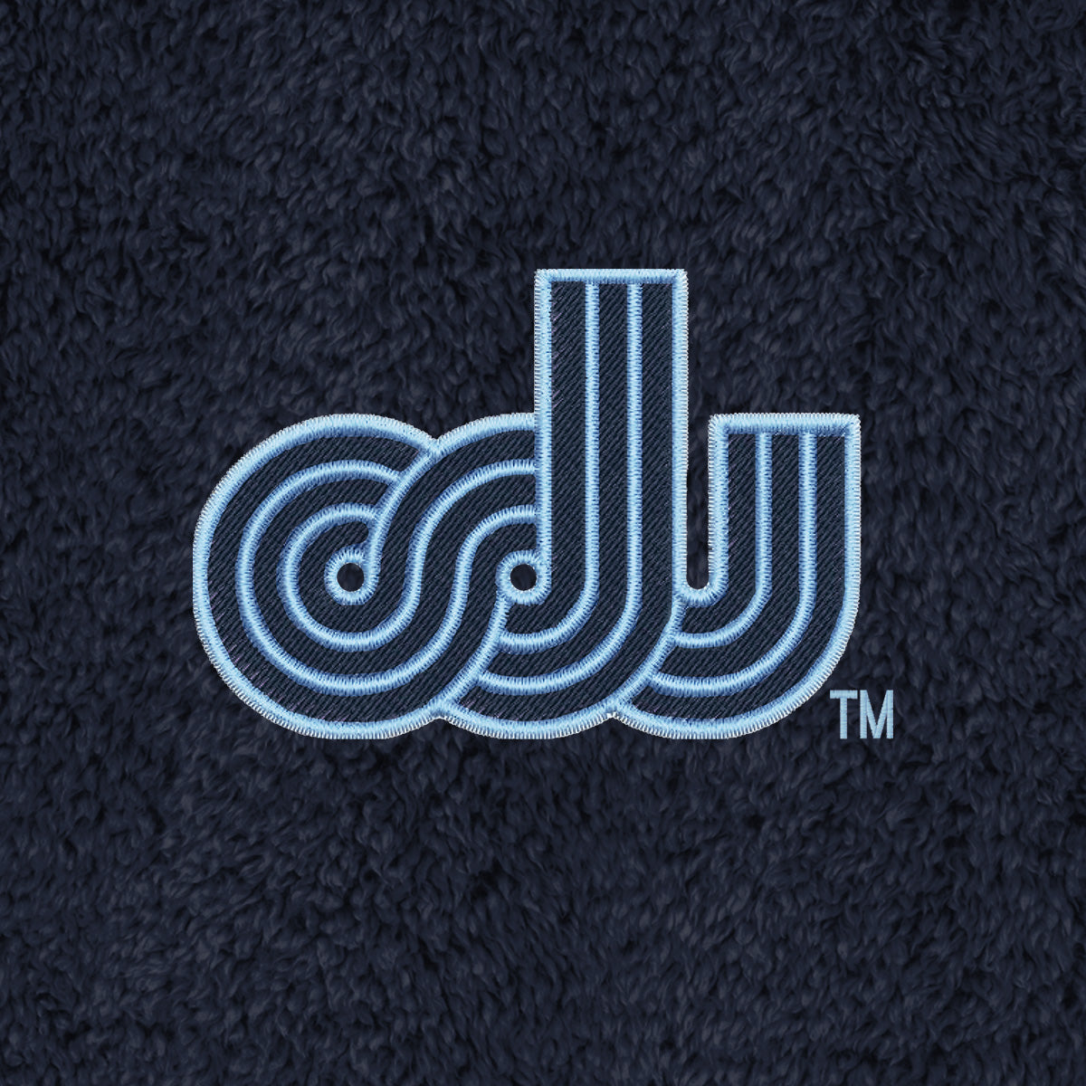 Old Dominion University, Vintage Logo, Women's Cozy Fleece Jacket- Navy