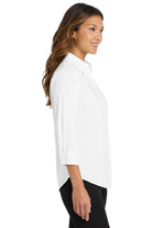 Old Dominion University, Nurse Anesthesia, Women's 3/4-Sleeve Easy Care Shirt - White