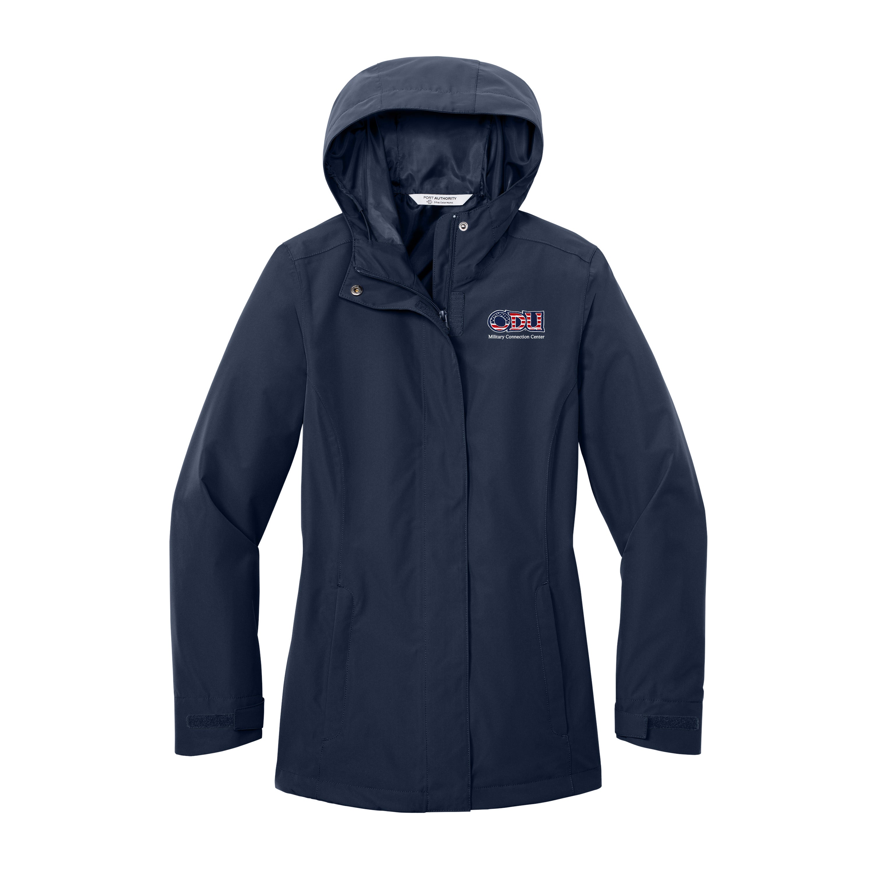 Old Dominion University, ODU Military - Military Connection Center, Women’s C-FREE® Rain Jacket - Navy
