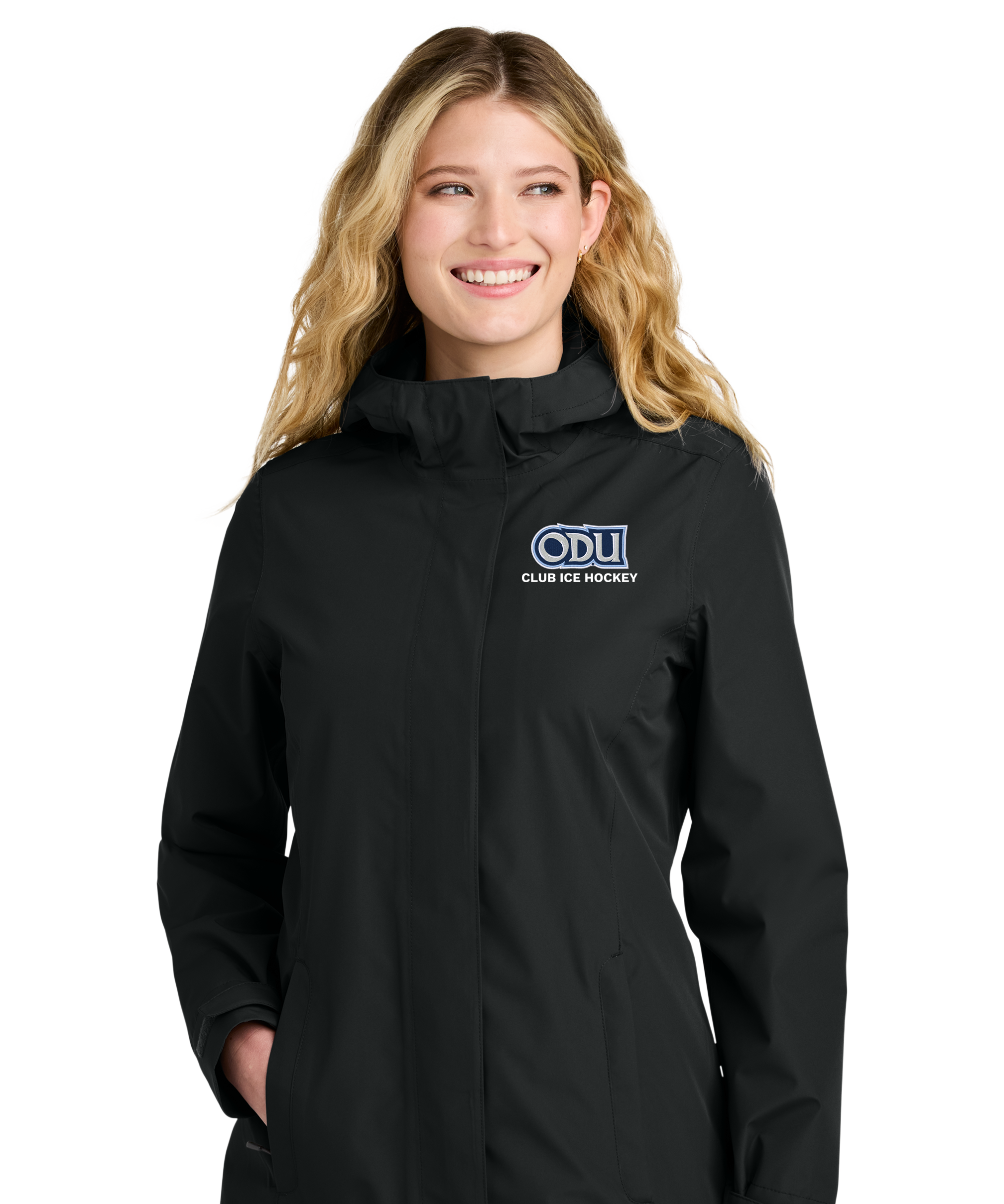 Old Dominion University, ODU - Sports, Women’s C-FREE® Rain Jacket - Black