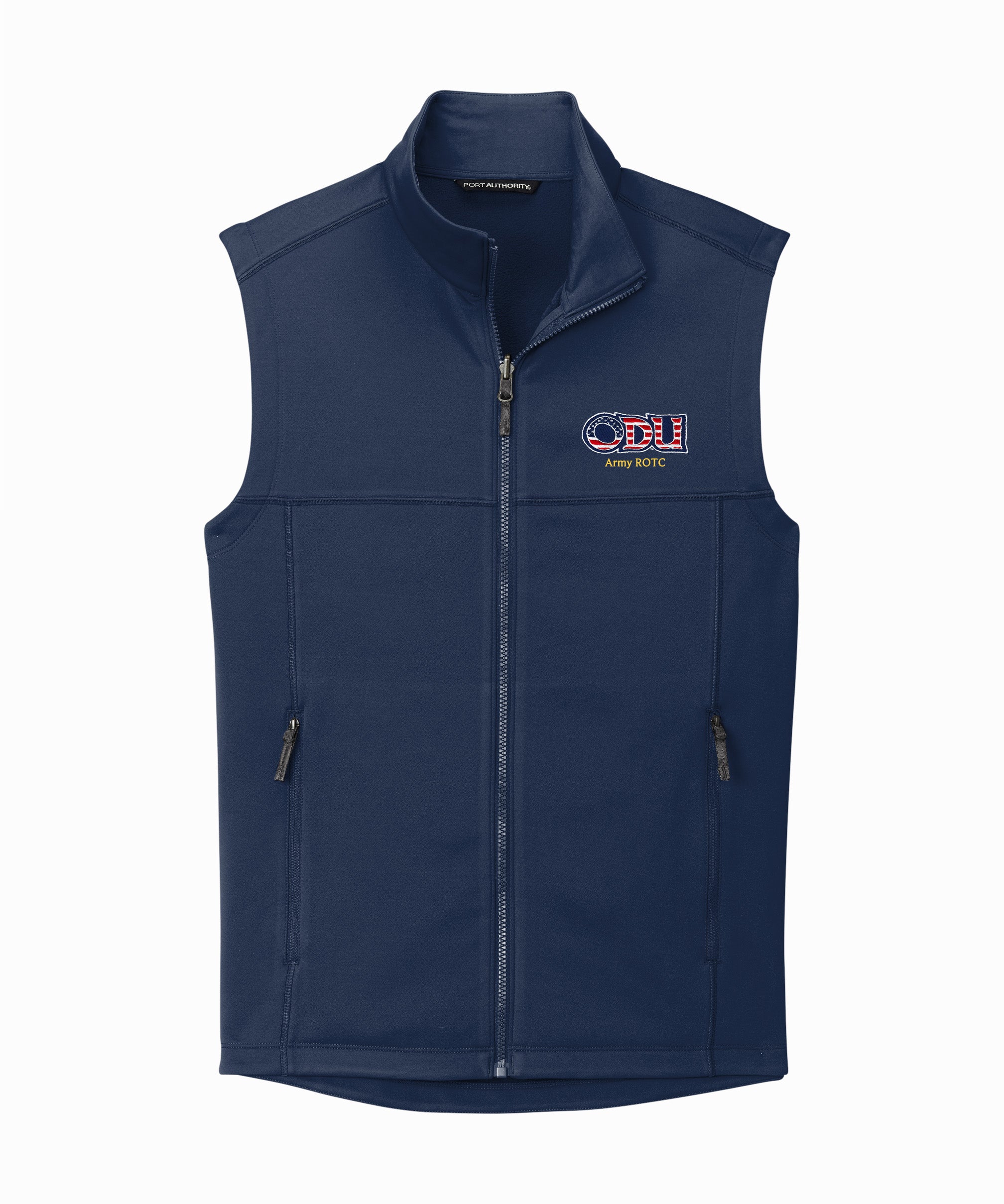 Old Dominion University, ODU Military - Army ROTC, Collective Smooth Fleece Vest - Navy
