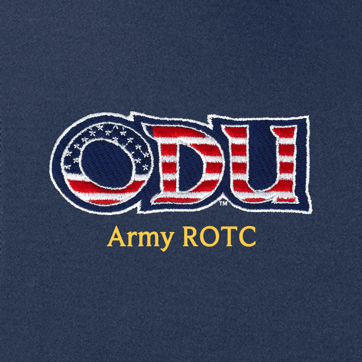 Old Dominion University, ODU Military - Army ROTC, Collective Smooth Fleece Vest - Navy