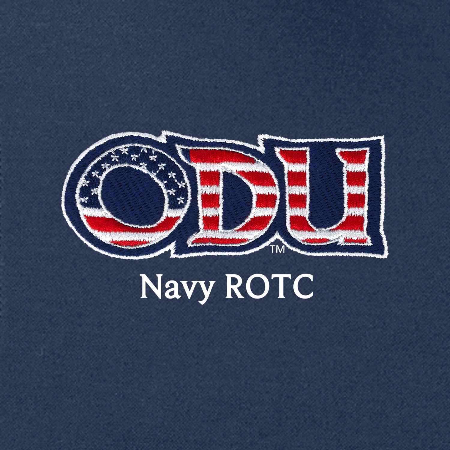 Old Dominion University, ODU Military - Navy ROTC, Collective Smooth Fleece Vest - Navy
