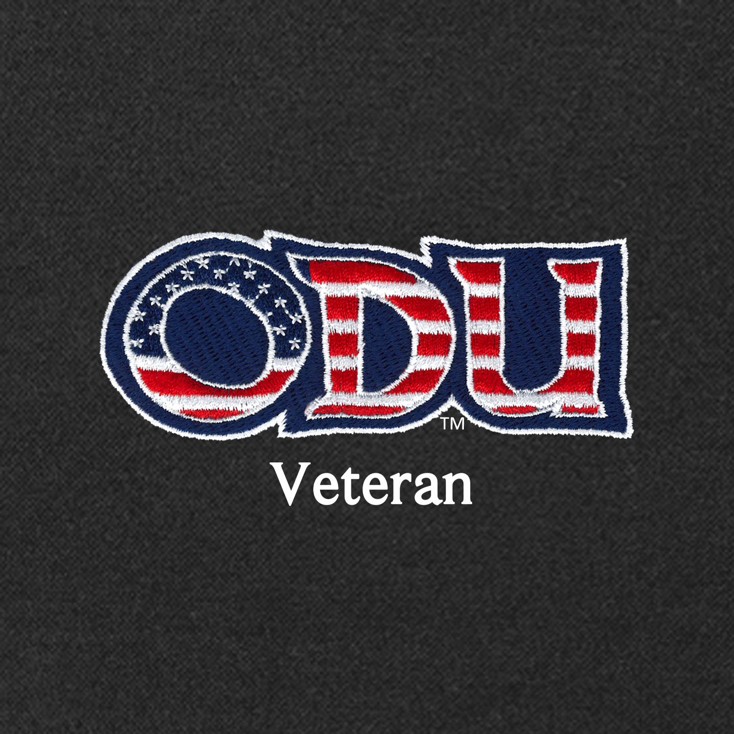 Old Dominion University, ODU Military - Veteran, Collective Smooth Fleece Vest - Black