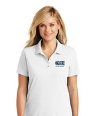 Old Dominion University, Club Sports - Rugby, Women's UV Micro-Mesh Polo - White