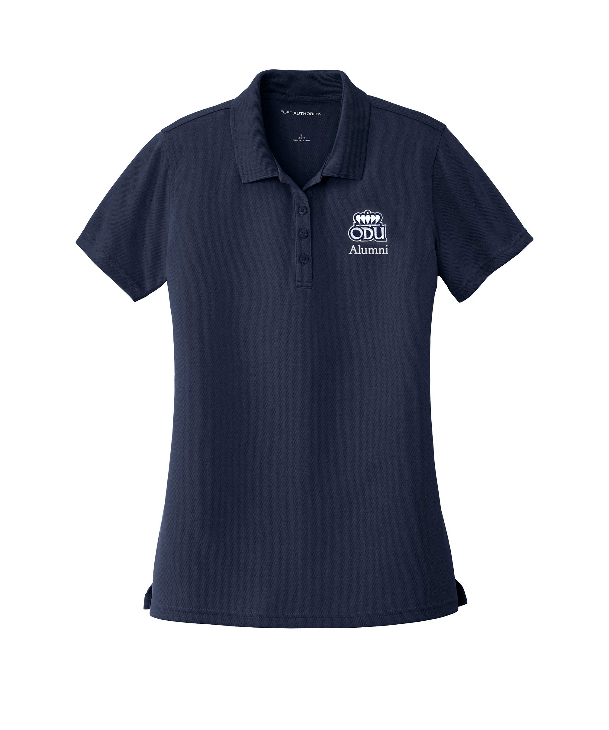 Old Dominion University, ODU, Alumni, Port Authority® Ladies Dry Zone® UV Micro-Mesh Polo Shirt - River Blue Navy