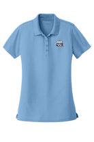 ODU Port Authority® Ladies Dry Zone® UV Micro-Mesh Polo- Carolina Blue