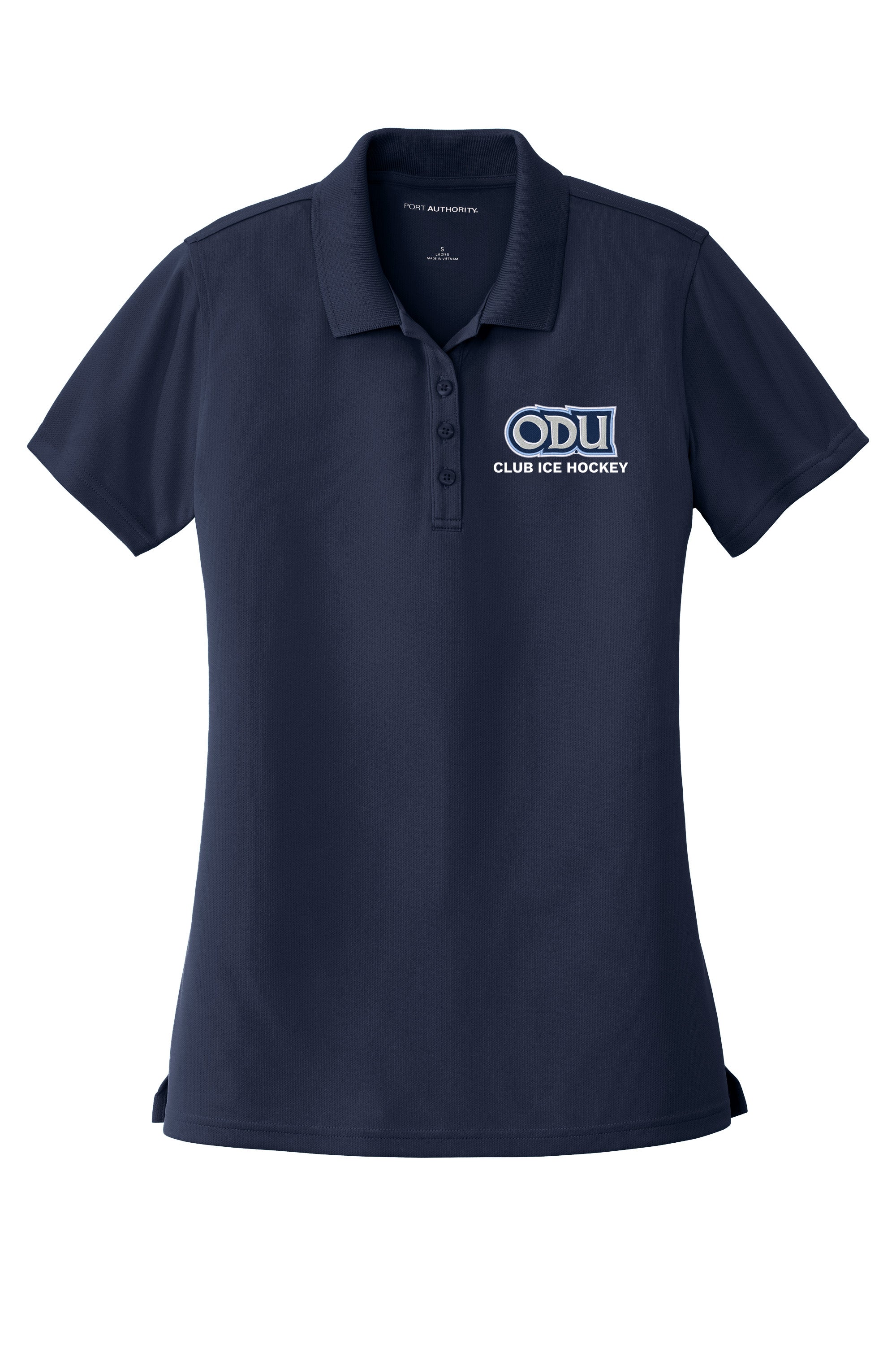 Old Dominion University, ODU - Sports, Women's UV Micro-Mesh Polo - Navy