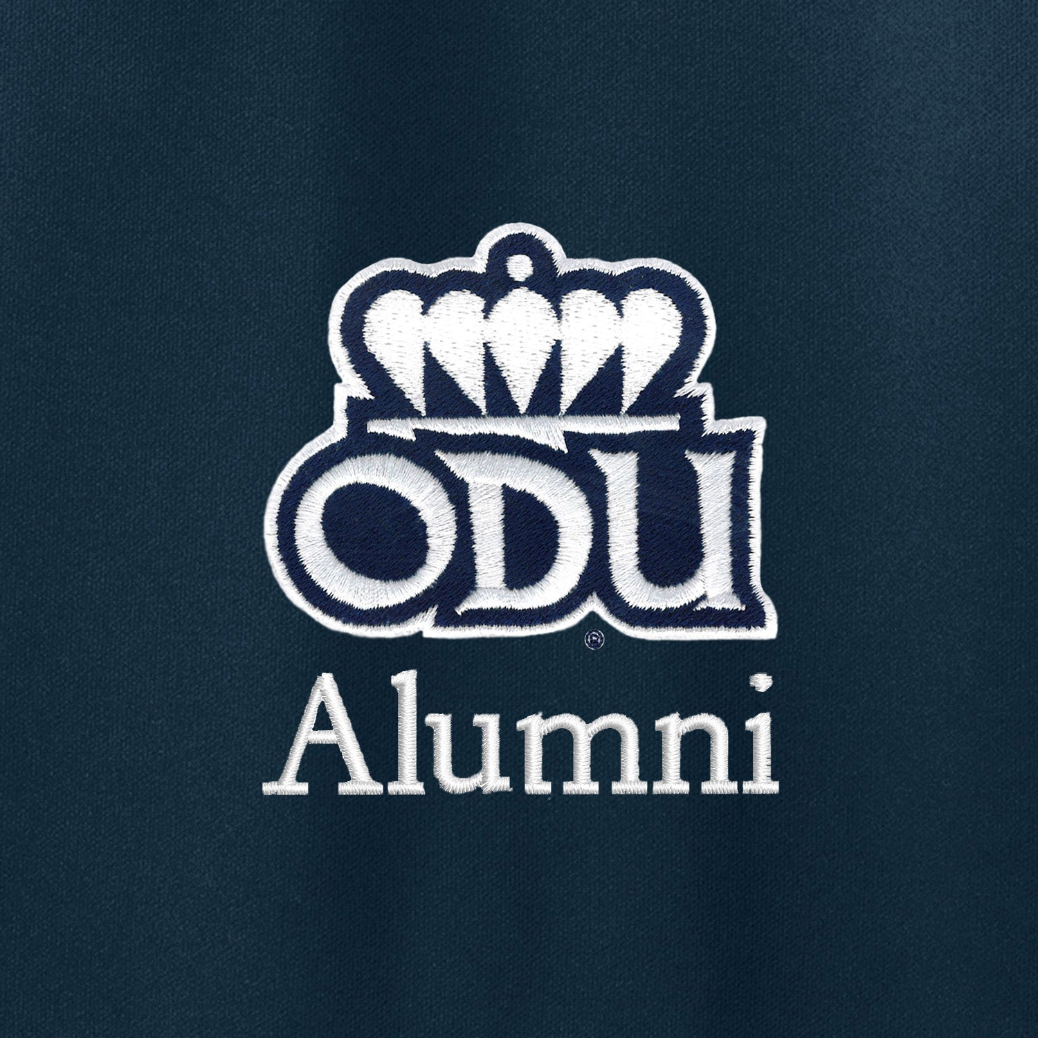 Old Dominion University, ODU, Vintage8 logo, Alumni, Port Authority® Ladies Dry Zone® UV Micro-Mesh Tipped Polo Shirt - Navy