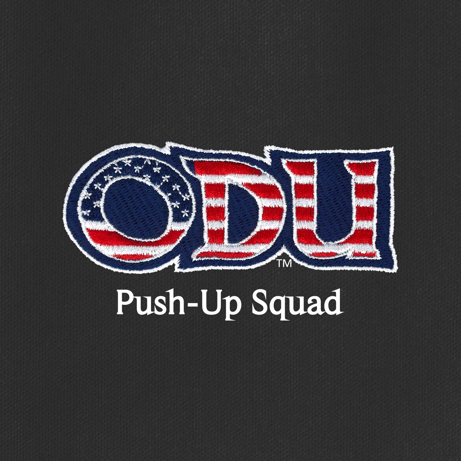 Old Dominion University, ODU Military - Push-Up Squad, UV Micro-Mesh Polo - Black