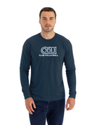Old Dominion University, Club Sports - Volleyball, Adult CVC Long Sleeve T-Shirt - Navy