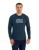 Old Dominion University, Club Sports - Ice Hockey, Adult CVC Long Sleeve T - Shirt- Navy