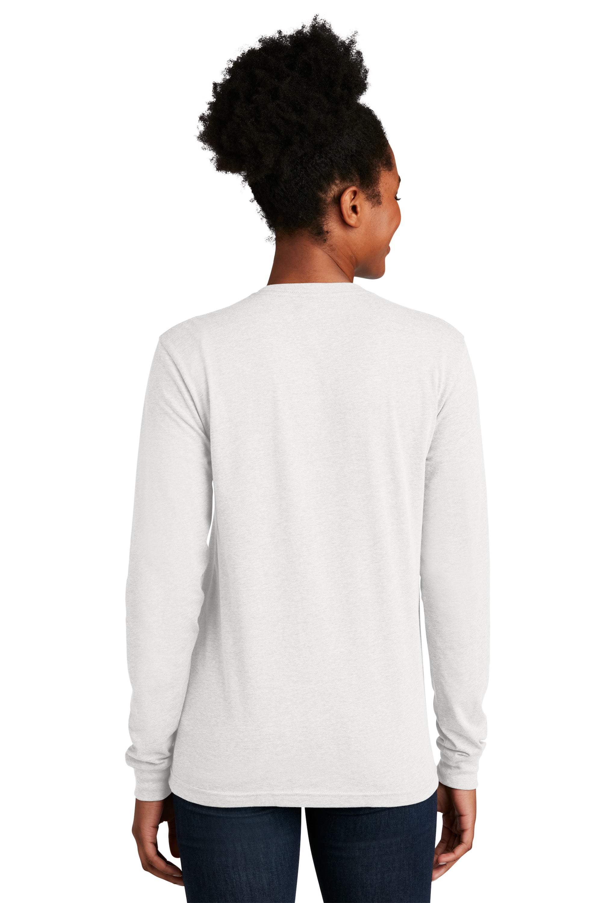 Old Dominion University, Club Sports - Ice Hockey, Adult CVC Long Sleeve T - Shirt- White