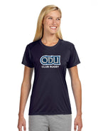 Old Dominion University, Club Sports - Rugby, A4 Women’s Cooling Performance Short Sleeve T-Shirt - Navy