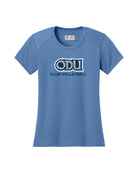 Old Dominion University, Club Sports - Volleyball, A4 Women’s Cooling Performance Short Sleeve T-Shirt - Hudson Blue