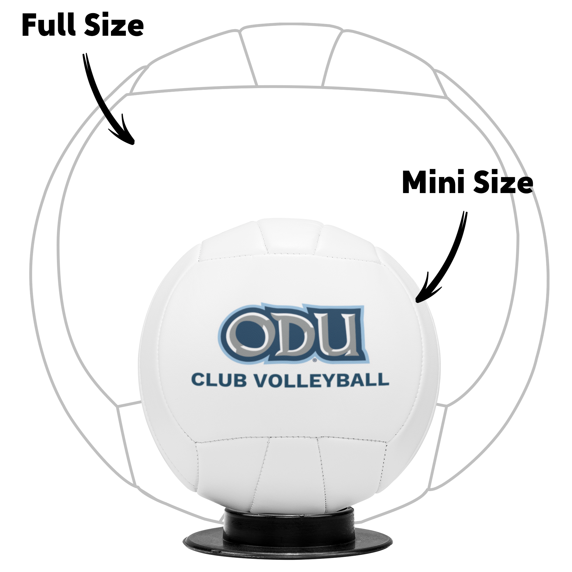 Old Dominion University, Club Sports - Volleyball, Volleyball: Mini Size