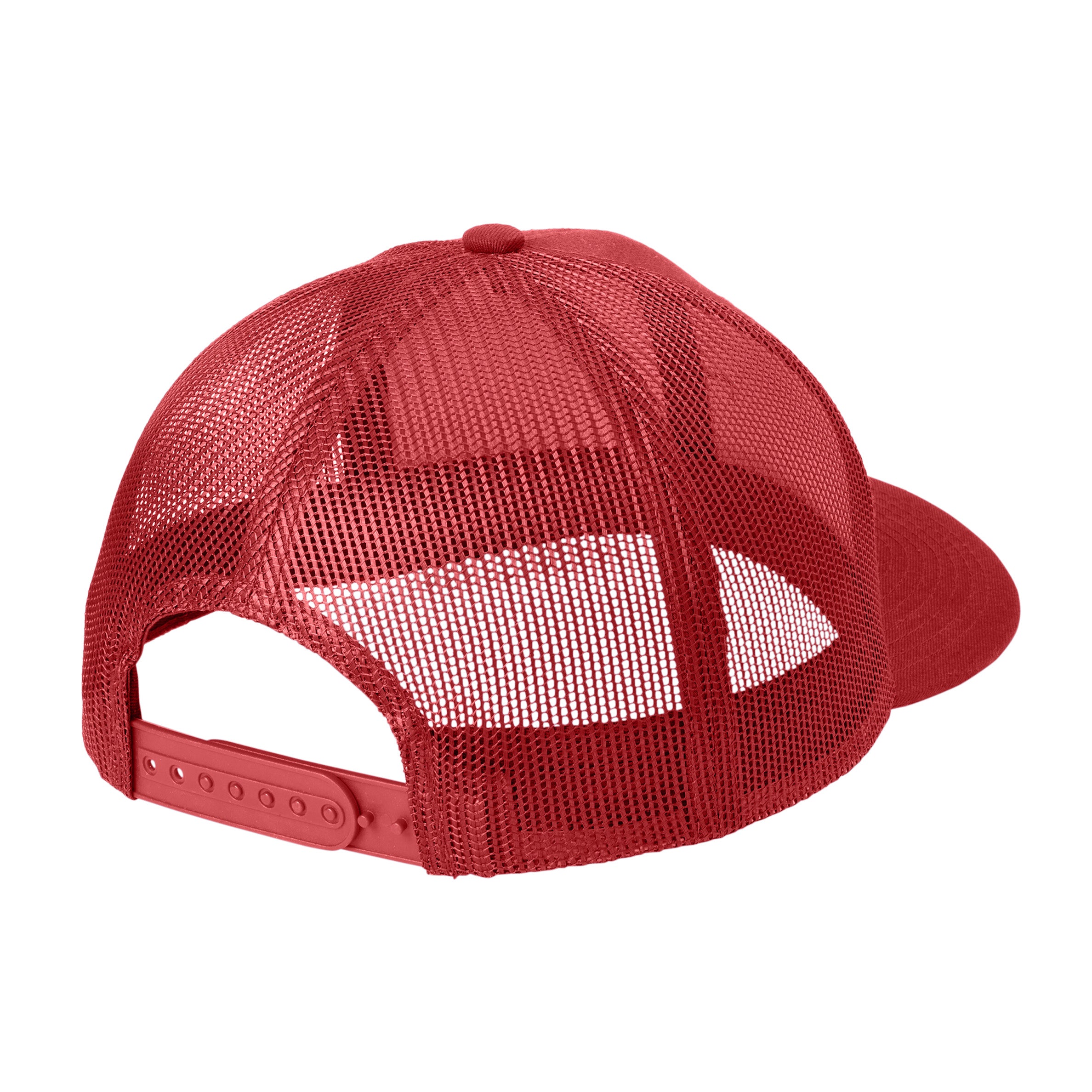 U.S. Port Authority® Snapback Trucker Cap - Red