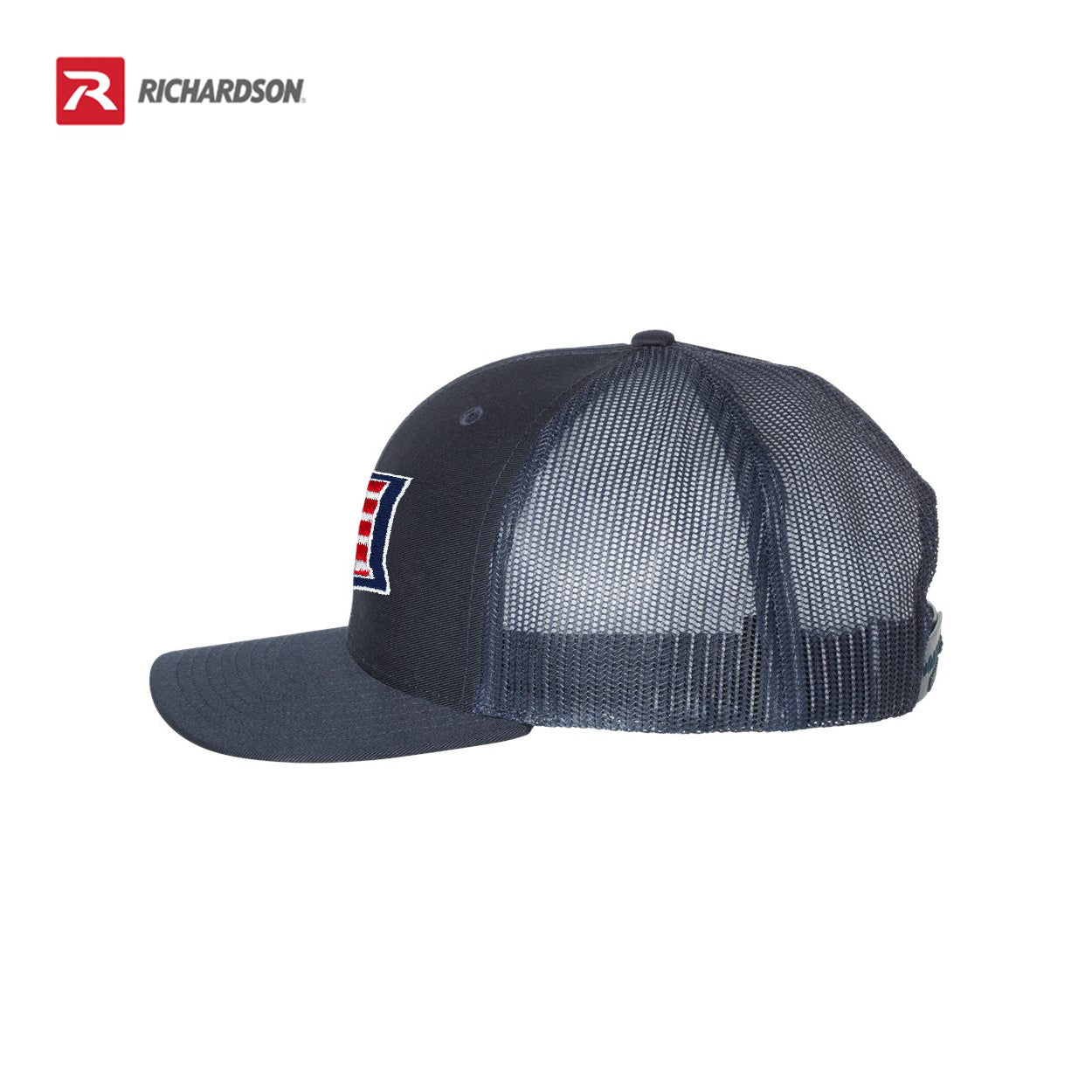 Old Dominion University, ODU Military - Military Logo, Richardson - Snapback Trucker Cap - Navy