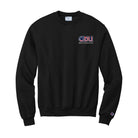 Old Dominion University, ODU Military - Military Connection Center, Champion® Powerblend® Crewneck Sweatshirt - Black