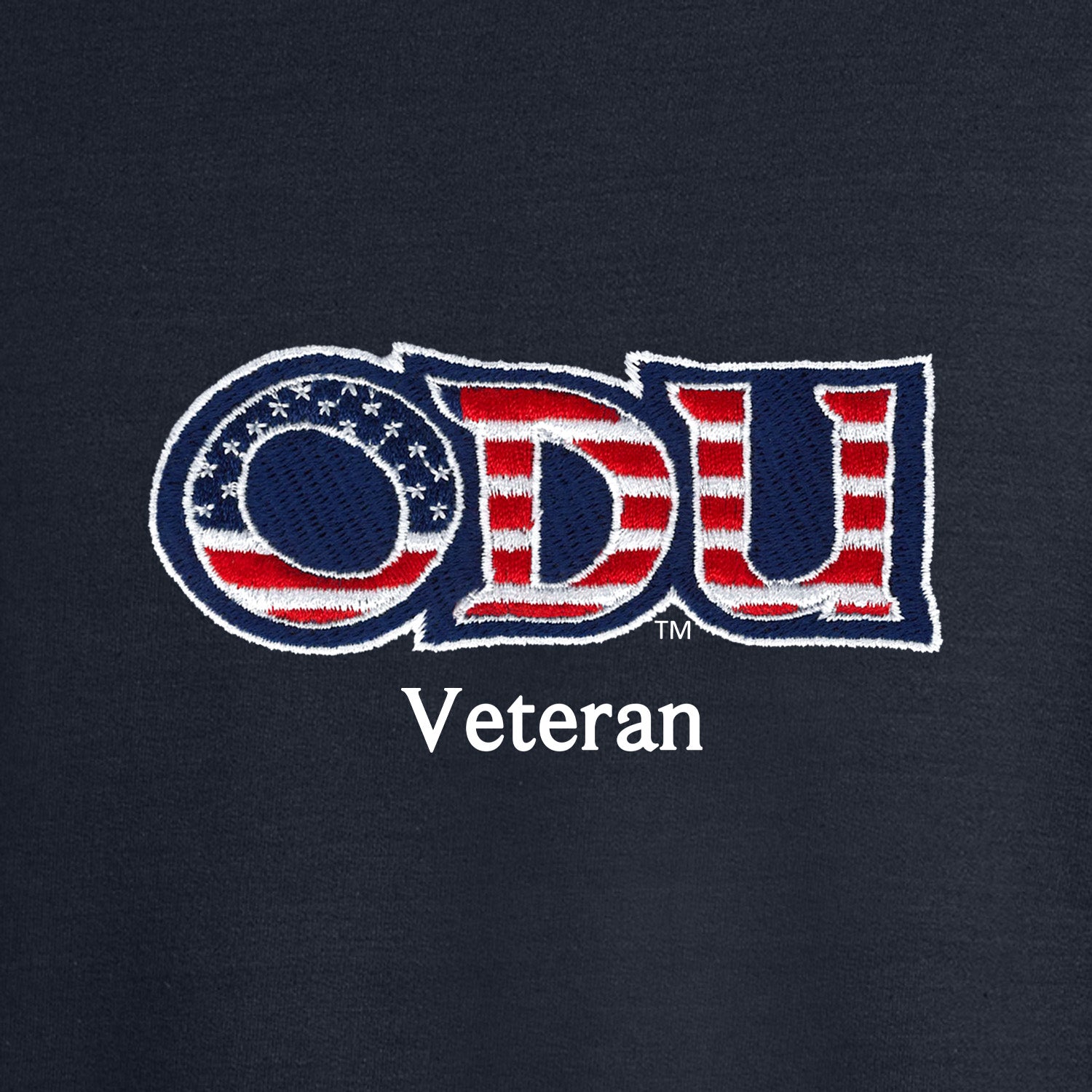 Old Dominion University, ODU Military, Military - Veteran, Champion® Powerblend® Crewneck Sweatshirt - Navy