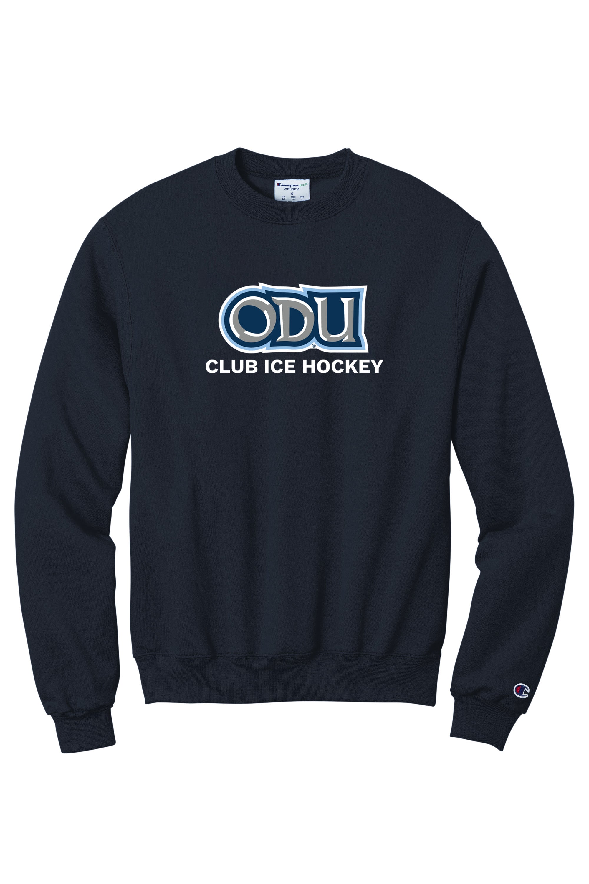 Old Dominion University, ODU - Sports, Champion® Powerblend® Crewneck Sweatshirt - Navy