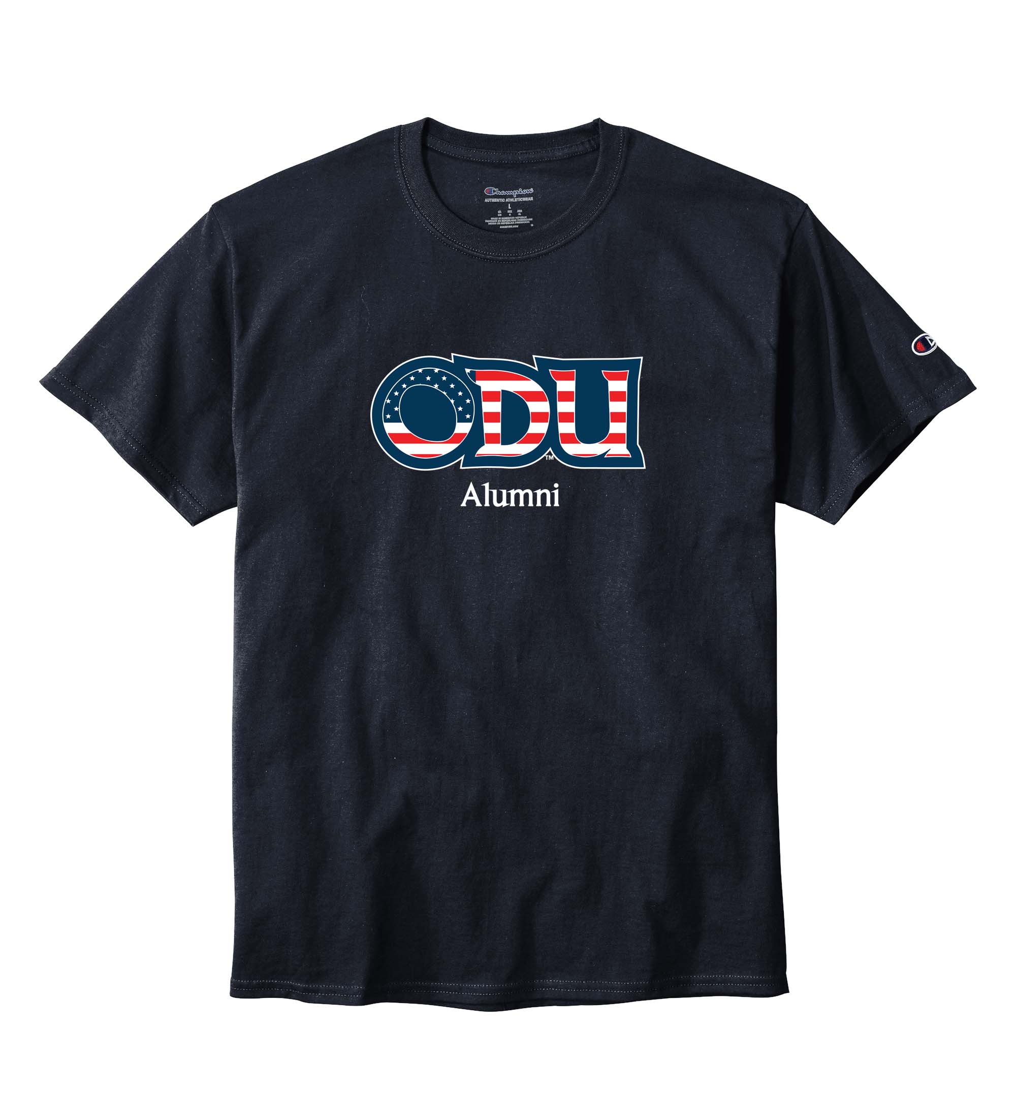 Old Dominion University, ODU Military - Alumni, Champion ® Heritage 6-Oz. Jersey T-Shirt - Navy