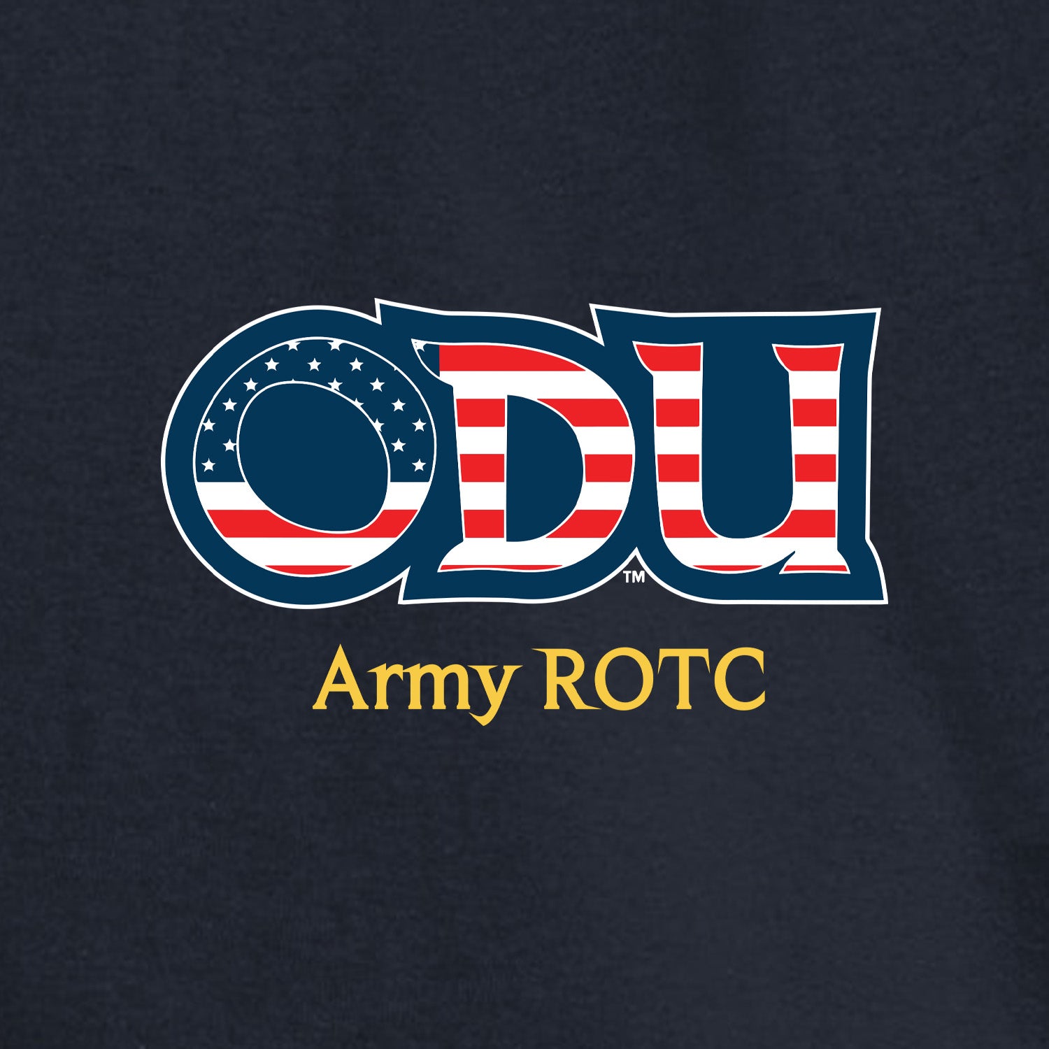 Old Dominion University, ODU Military - Army ROTC, Champion ® Heritage 6-Oz. Jersey T-Shirt - Navy