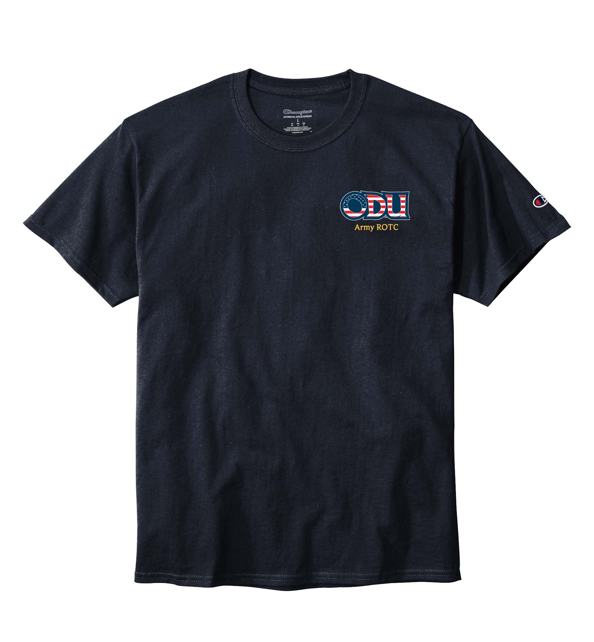 Old Dominion University, ODU Military - Army ROTC, Champion ® Heritage 6-Oz. Jersey T-Shirt - Navy