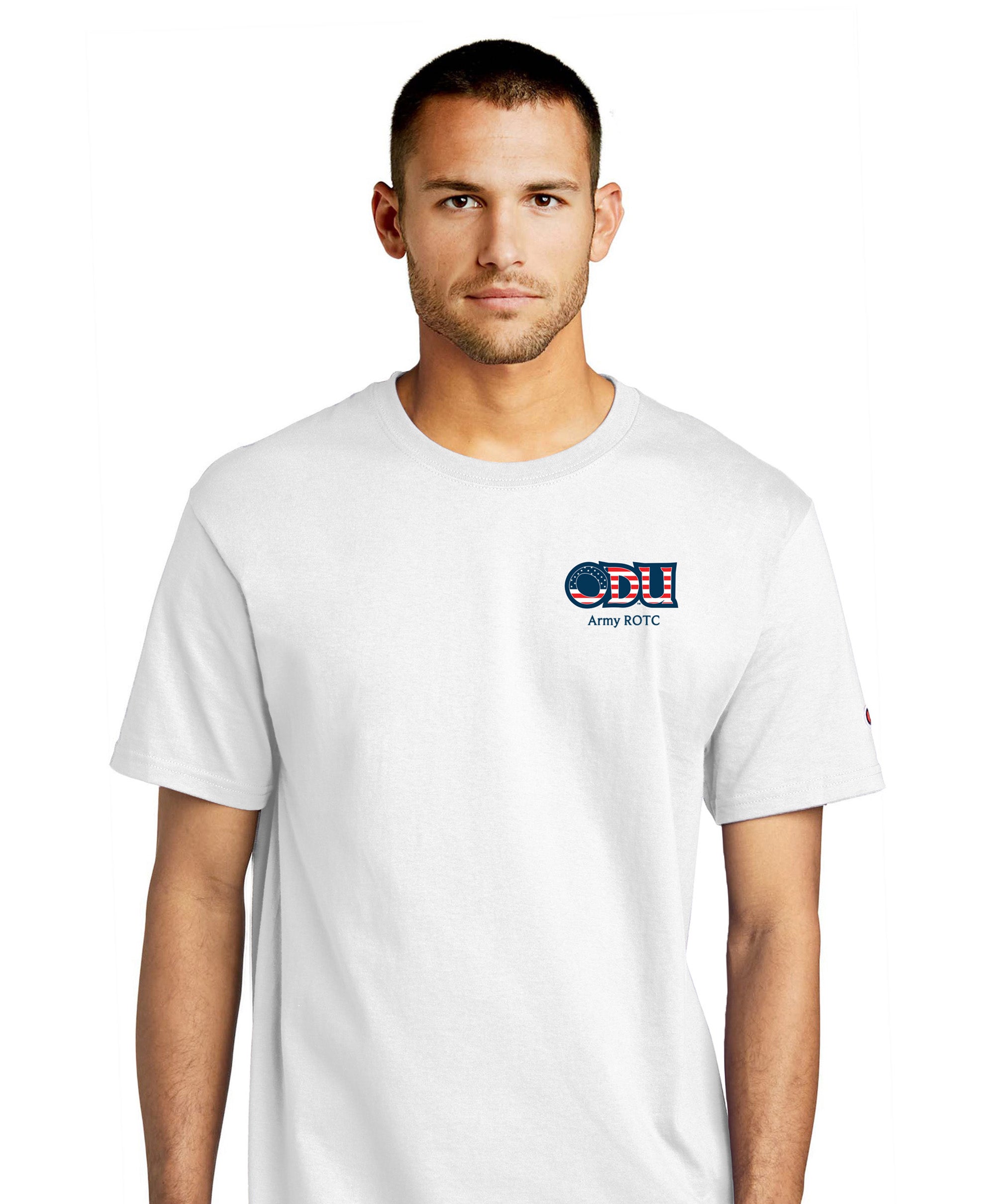 Old Dominion University, ODU Military - Army ROTC, Champion ® Heritage 6-Oz. Jersey T-Shirt - White