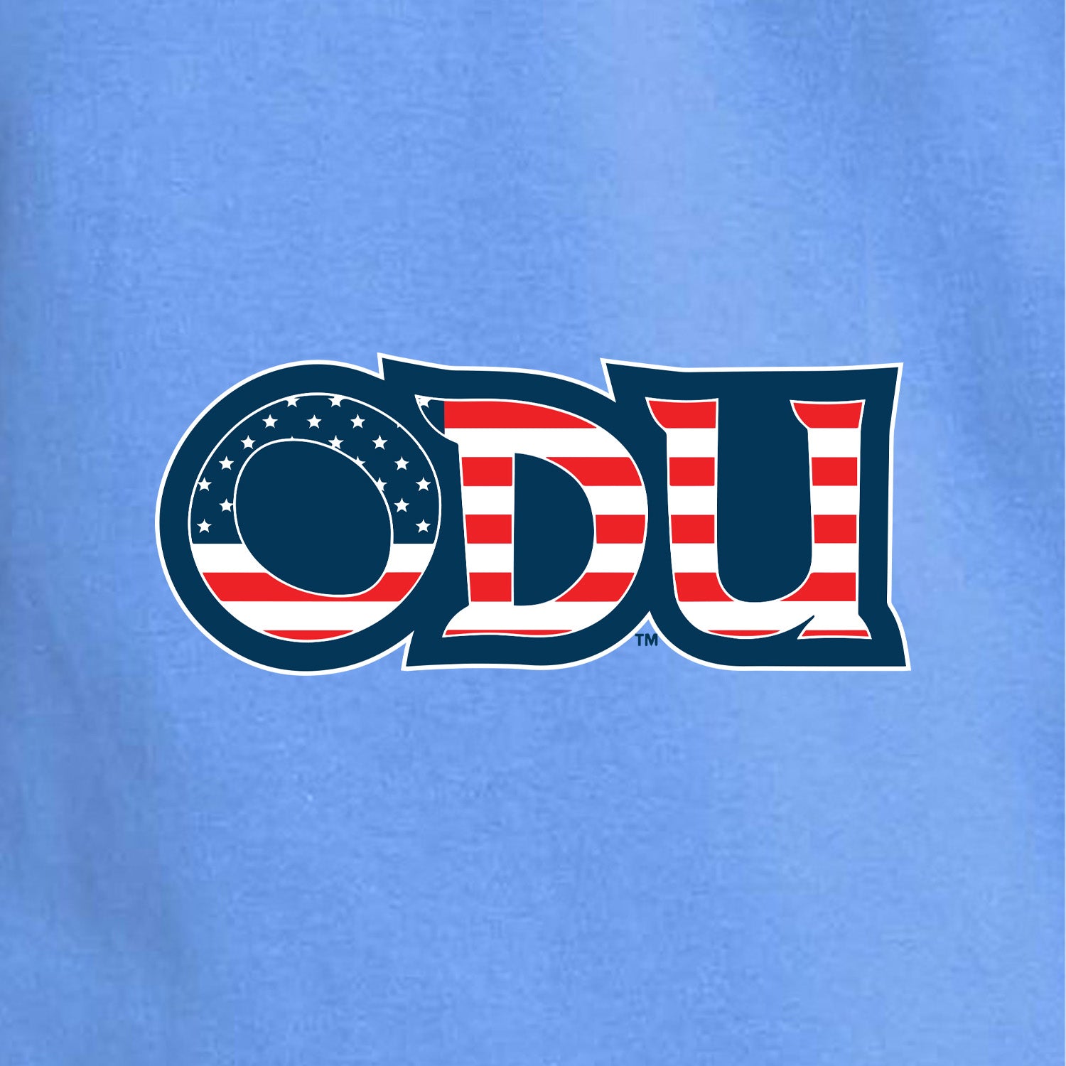 Old Dominion University, ODU Military - Military Logo, Champion ® Heritage 6-Oz. Jersey T-Shirt - Carolina Blue