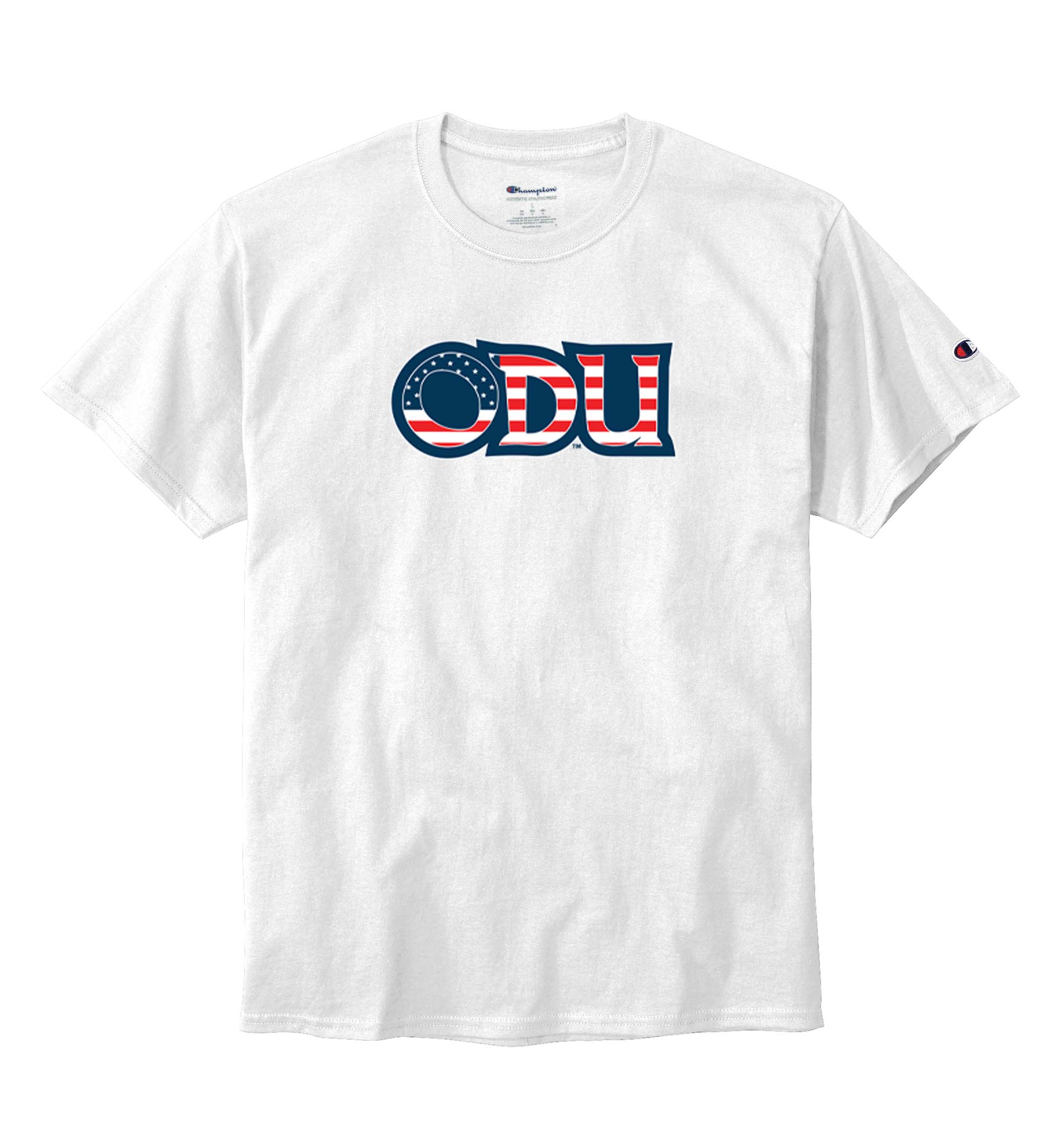 Old Dominion University, ODU Military - Military Logo, Champion ® Heritage 6-Oz. Jersey T-Shirt - White