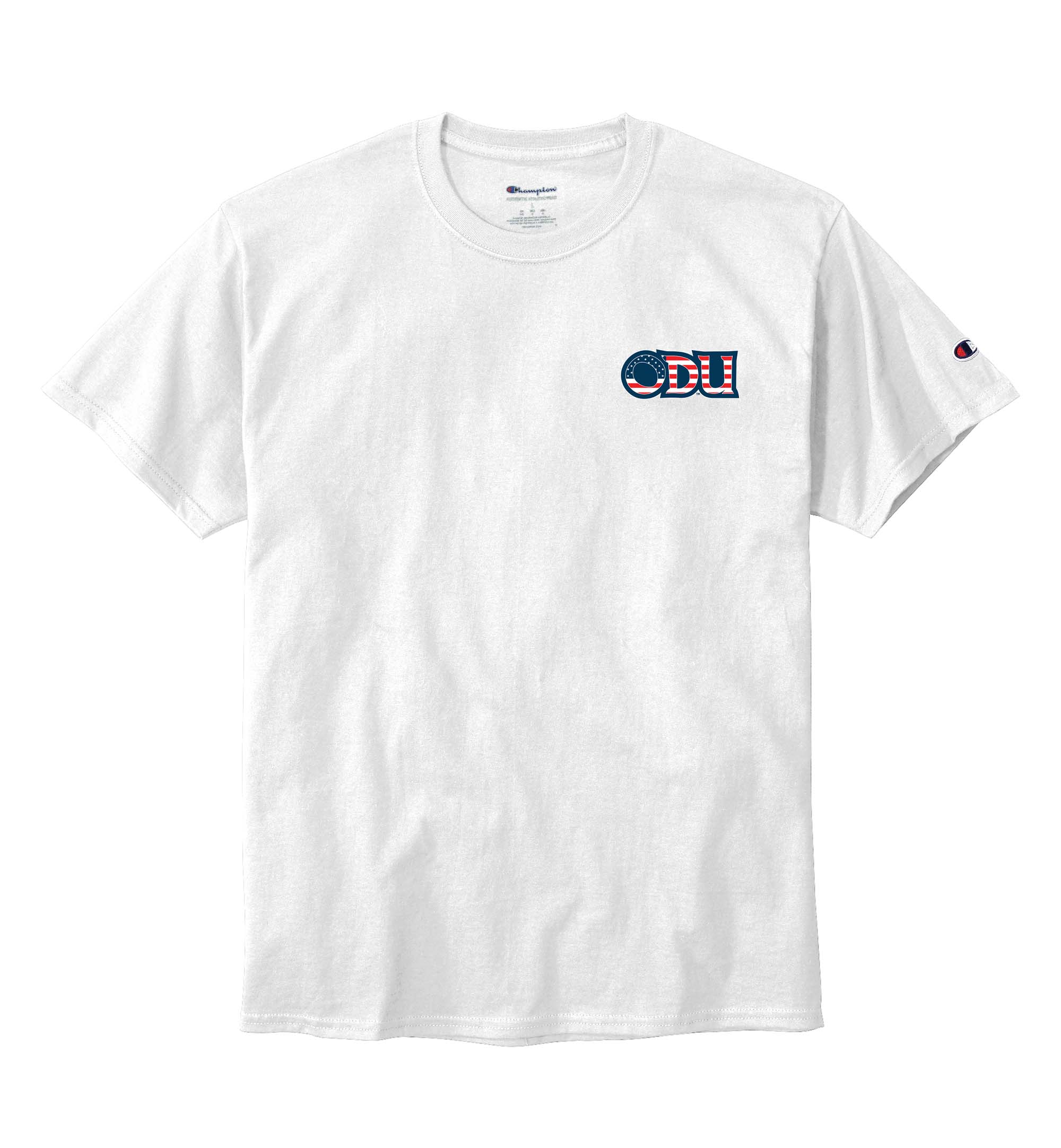 Old Dominion University, ODU Military - Military Logo, Champion ® Heritage 6-Oz. Jersey T-Shirt - White
