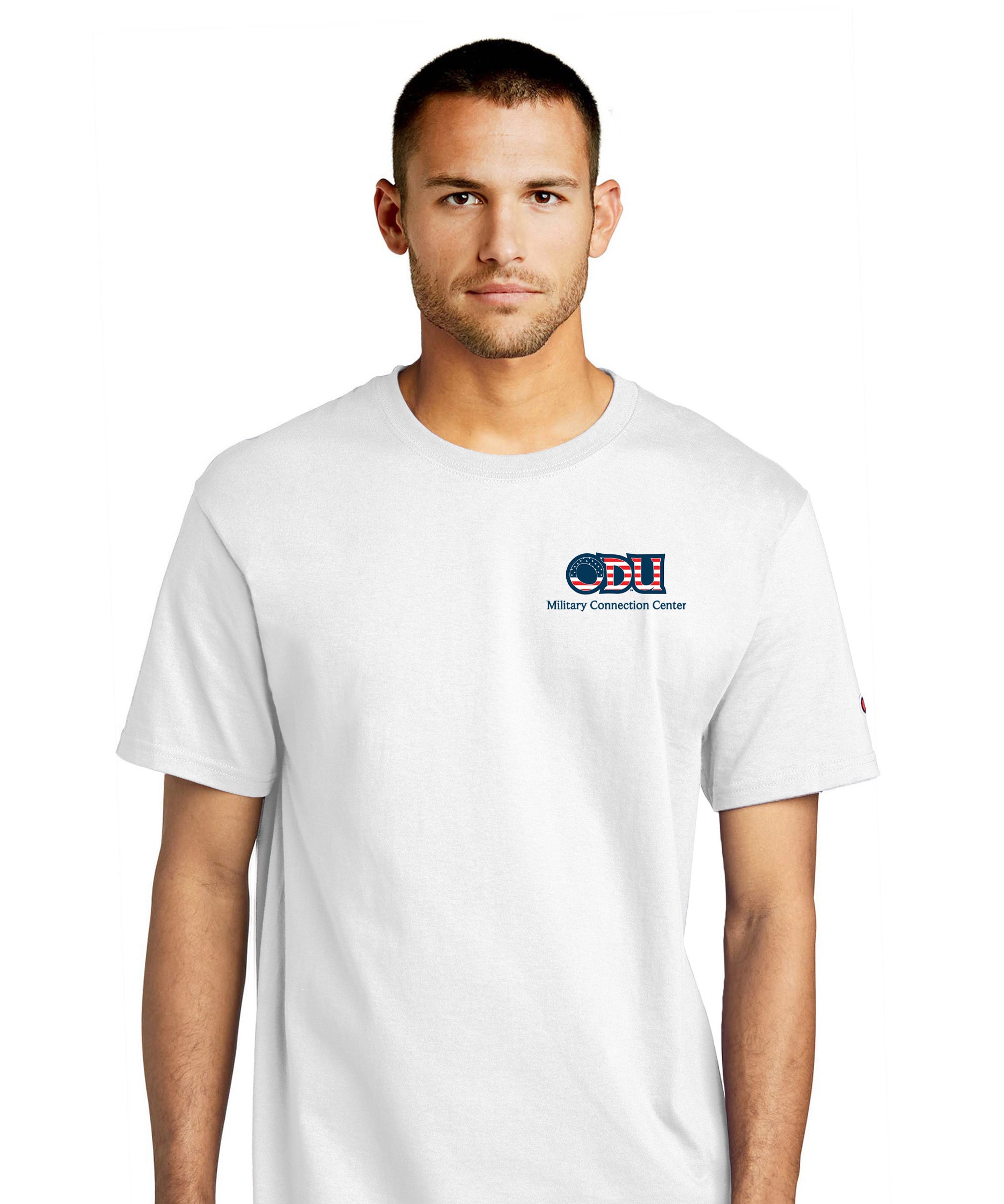 Old Dominion University, ODU Military - Military Connection Center, Champion ® Heritage 6-Oz. Jersey T-Shirt  - White