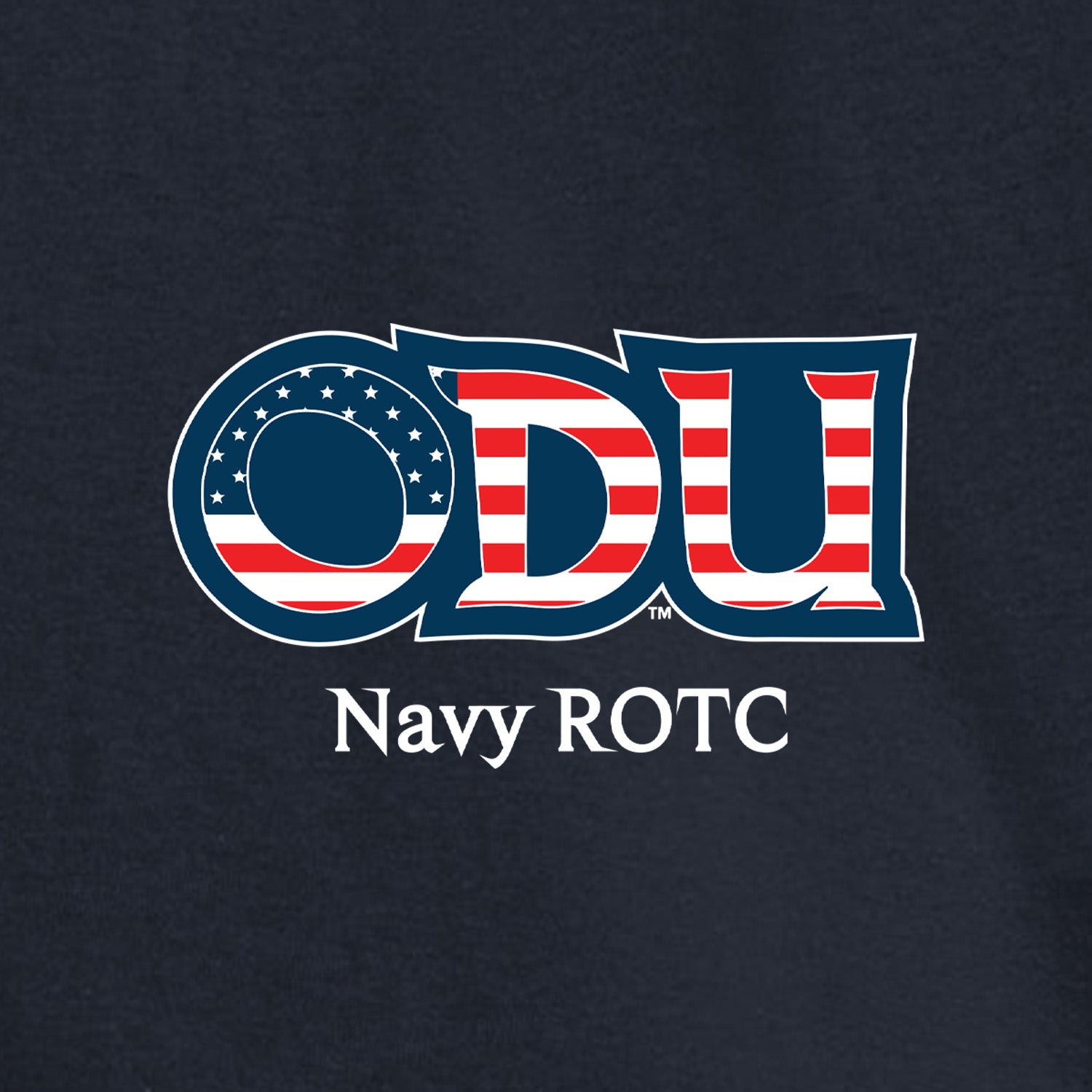 Old Dominion University, ODU Military - Navy ROTC, Champion ® Heritage 6-Oz. Jersey T-Shirt - Navy