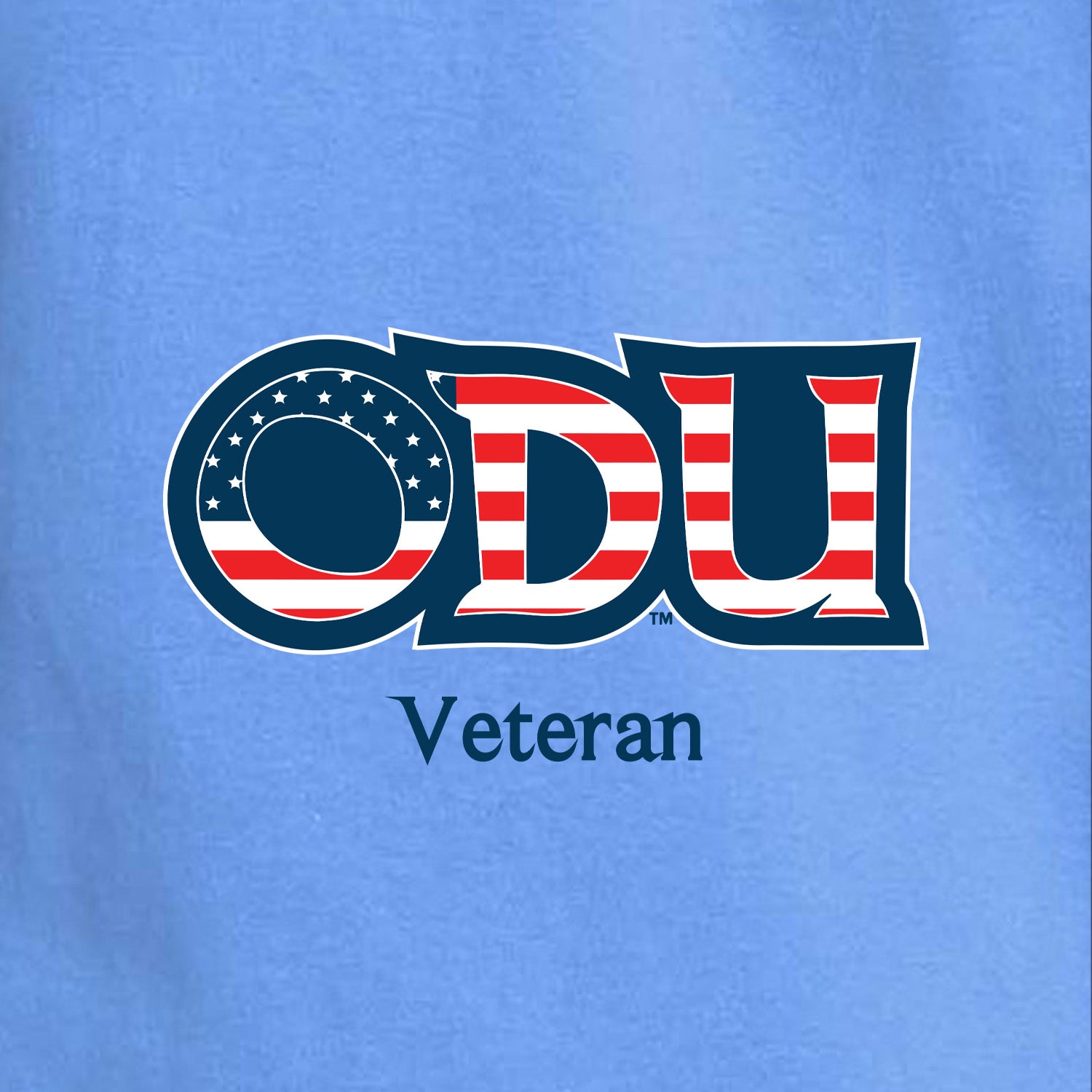 Old Dominion University, ODU Military - Veteran, Champion ® Heritage 6-Oz. Jersey T-Shirt -Carolina Blue