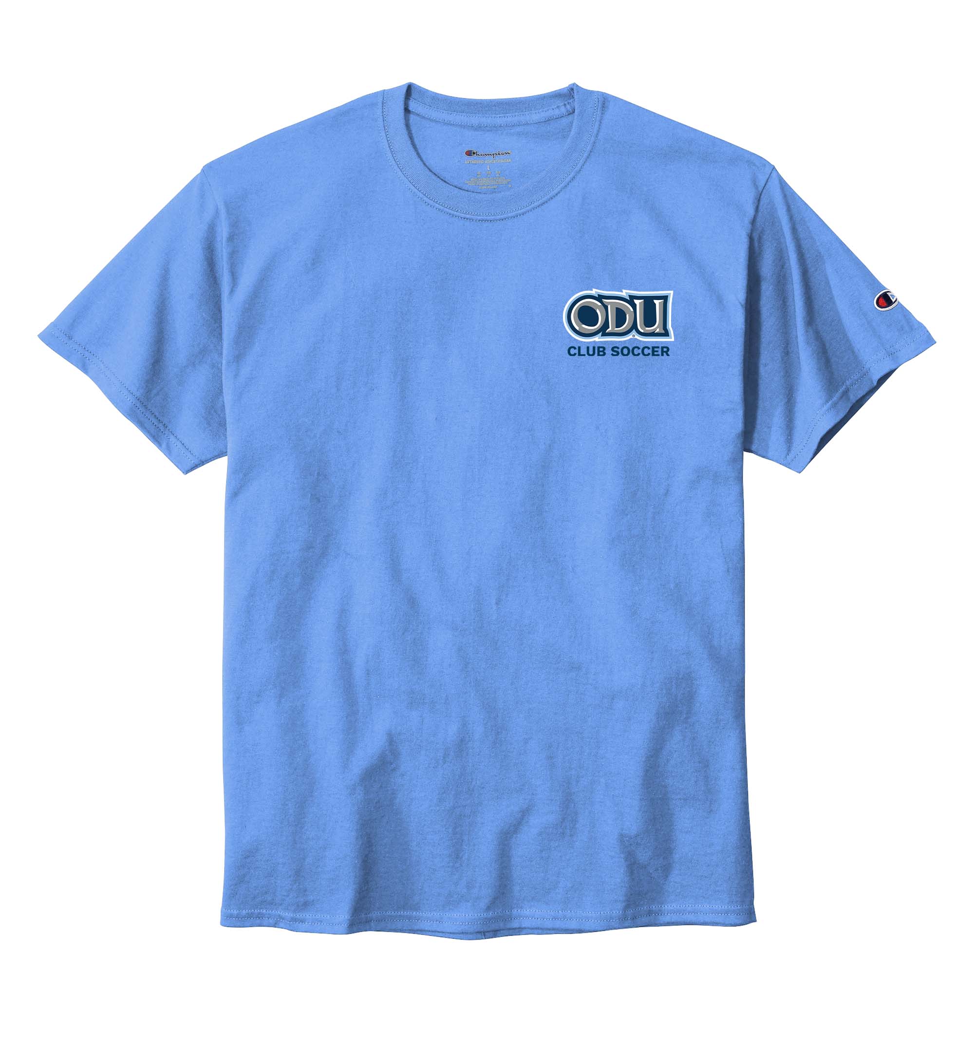 Old Dominion University, Club Sports - Soccer, Champion ® Heritage 6-Oz. Jersey T-Shirt - Hudson Blue