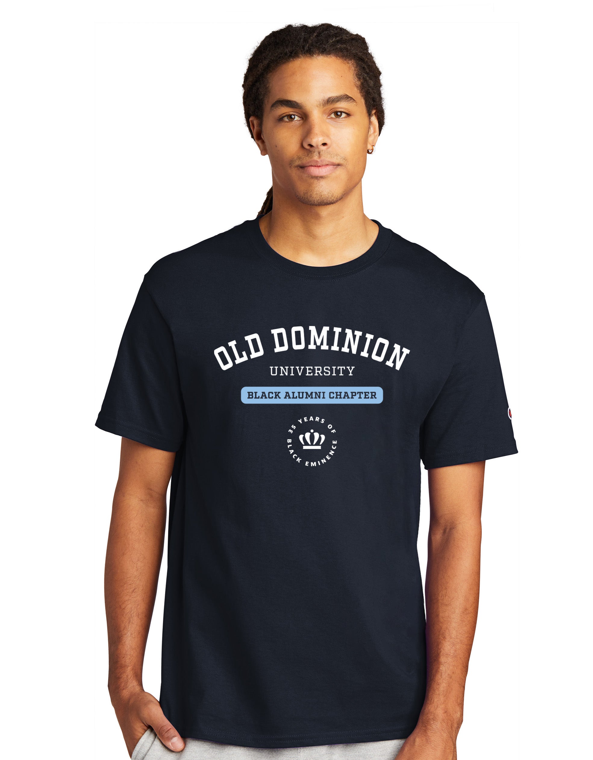 Old Dominion University, Black Alumni Chapter, #08, Champion ® Heritage 6-Oz. Jersey T-Shirt