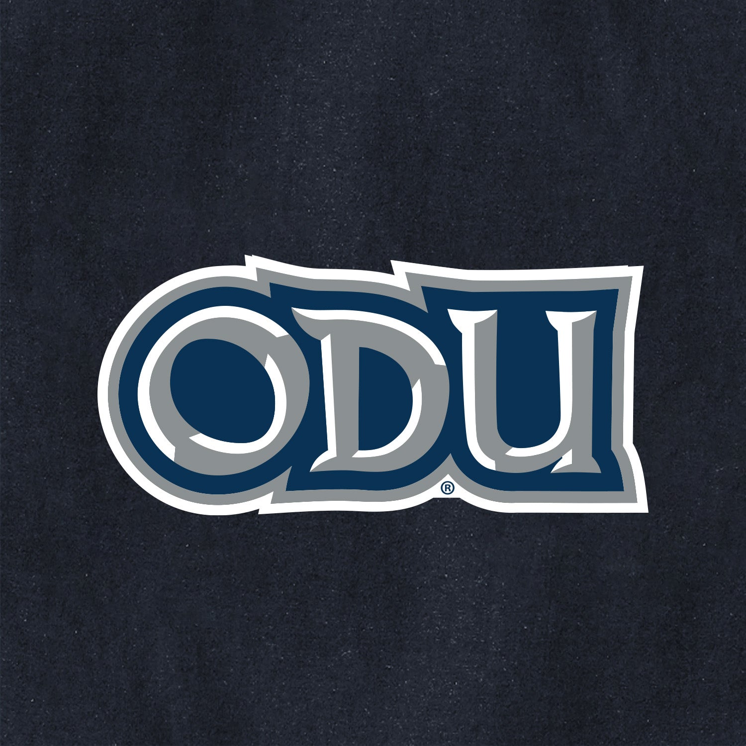 Old Dominion University, ODU Logo, Champion ® Heritage 6-Oz. Jersey T-Shirt- Navy