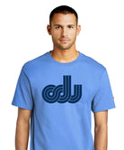 Old Dominion University, ODU Vintage Logo8, Champion ® Heritage 6-Oz. Jersey Tee- Light Blue