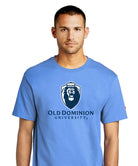 Old Dominion University, ODU Secondary Mark Logo, Champion ® Heritage 6-Oz. Jersey T-Shirt- Light Blue