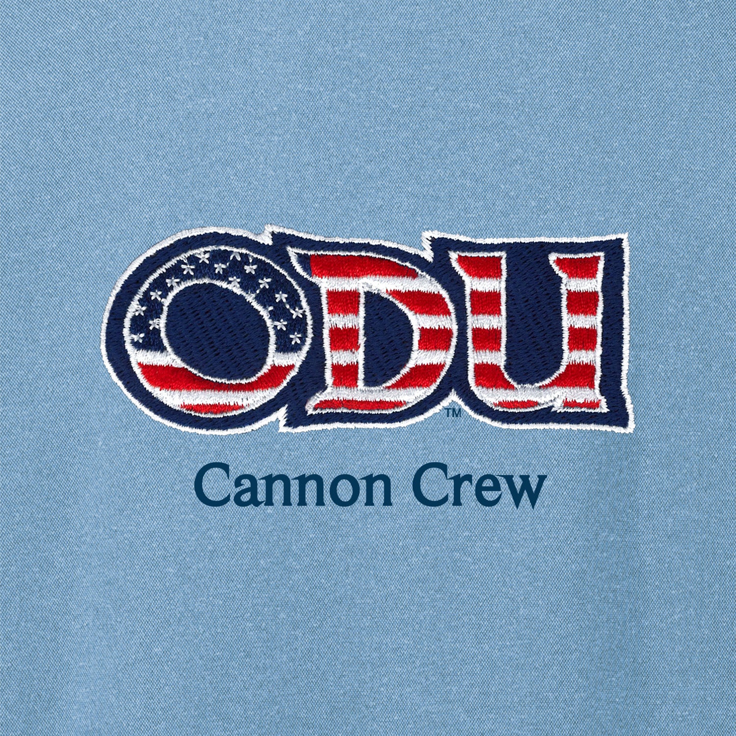 Old Dominion University, ODU Military - Cannon Crew, TravisMathew Coto Performance Polo - Carolina Blue